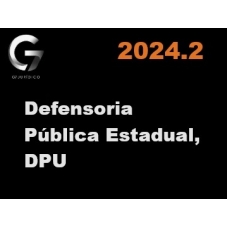 Defensoria Pública Estadual e Federal (G7 2024.2) DPE, DPU